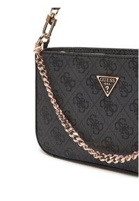 Guess Torebka Noelle II Mini HWBG96 72720 Szary. Kolor: szary. Materiał: skórzane