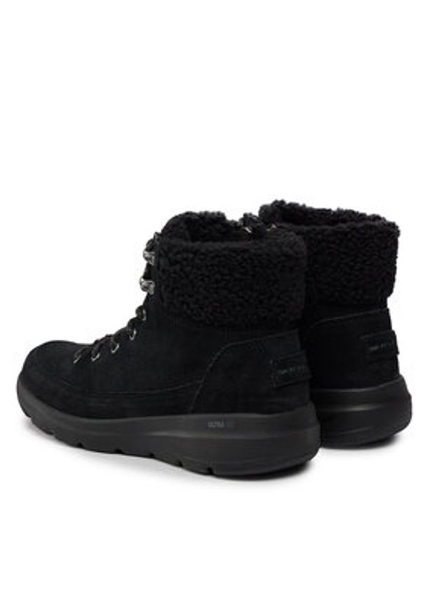 skechers - Skechers Trzewiki Glacial Ultra Woodlands 16677/BBK Czarny. Kolor: czarny. Materiał: materiał
