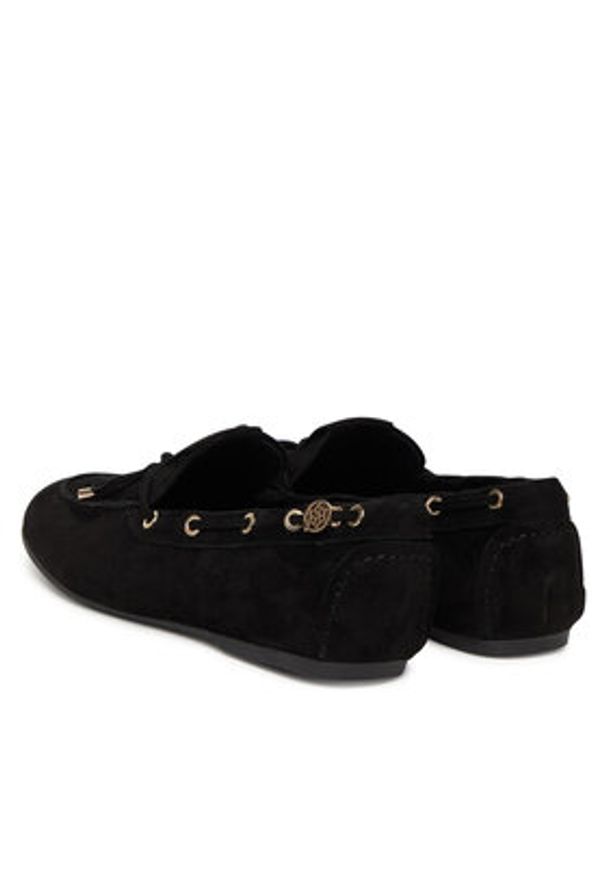 Guess Mokasyny FLPAIS SUE14 Czarny. Kolor: czarny. Materiał: zamsz, skóra