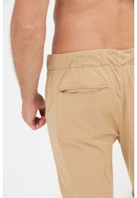 7 FOR ALL MANKIND Beżowe spodnie męskie jogger Chino, Rozmiar L. Kolor: beżowy. Materiał: bawełna #3