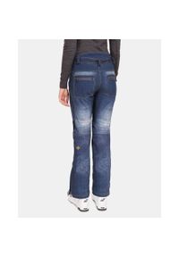 Spodnie narciarskie dla kobiet Kilpi Jeanso. Kolor: niebieski. Sezon: zima. Sport: narciarstwo #2