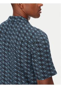 Moose Knuckles Koszula The Bay M15MT709H Granatowy Regular Fit. Kolor: niebieski. Materiał: syntetyk #5