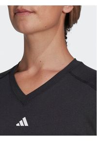 Adidas - adidas Koszulka techniczna Train Essentials HN5543 Czarny Slim Fit. Kolor: czarny. Materiał: syntetyk #5