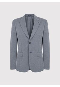 Pako Lorente - Szara marynarka melanż. Okazja: na co dzień. Kolor: szary. Materiał: dzianina, poliester, bawełna. Wzór: melanż. Sezon: wiosna. Styl: casual #9