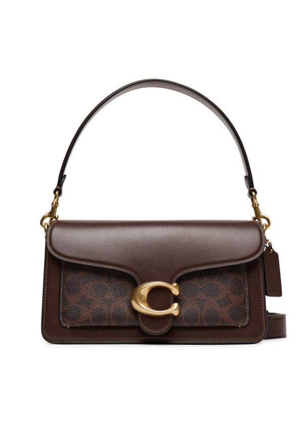 Coach Torebka Sig Cc Tab CI032 Brązowy. Kolor: brązowy. Materiał: skórzane