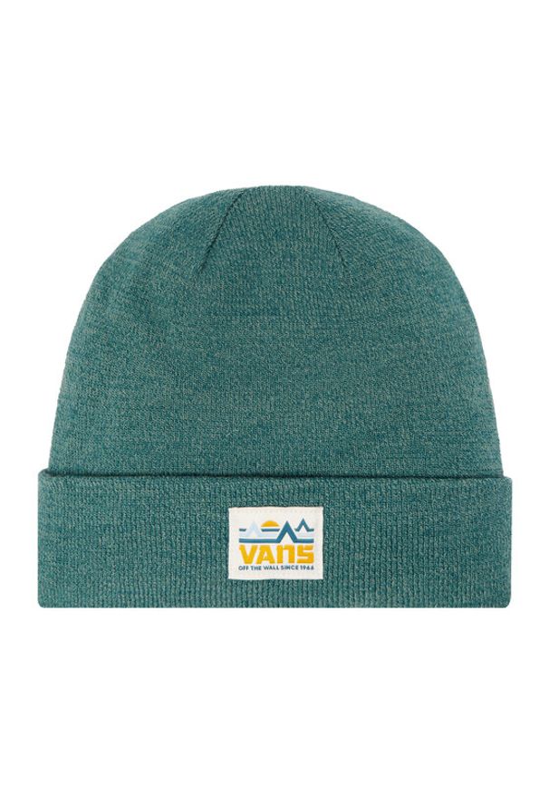 Vans Czapka Mte Cuff Beanie VN0A3HJ960Q1 Zielony. Kolor: zielony. Materiał: materiał