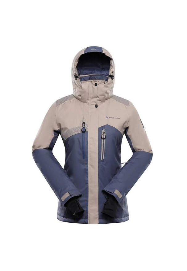 ALPINE PRO - Damska kurtka narciarska Alpine Pro Deara 2. Kolor: beżowy. Sezon: zima. Sport: narciarstwo
