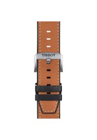 W.KRUK Skórzany brązowy pasek Tissot 23 mm. Kolor: brązowy. Materiał: skóra. Styl: sportowy #1