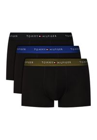TOMMY HILFIGER - Tommy Hilfiger Komplet 3 par bokserek UM0UM02763 Granatowy. Kolor: niebieski. Materiał: bawełna
