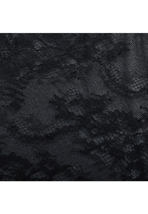 Intica - Body koronkowe na szerokich ramiączkach eleganckie Fede. Kolor: brązowy. Materiał: koronka