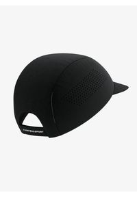 Czapka do biegania Compressport Pro Racing Cap - black. Kolor: czarny. Styl: sportowy