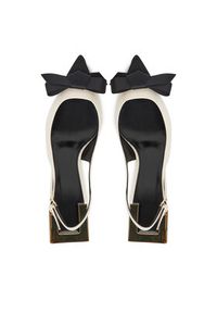 Elisabetta Franchi Sandały SA-05L-51E2 Écru. Materiał: skóra #2