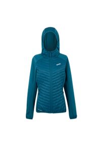 Regatta - Kurtka damska hybrydowa Andreson. Kolor: niebieski. Materiał: puch. Sport: turystyka piesza #1