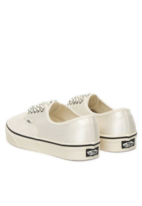 Vans Tenisówki Authentic VN000EHHC9F1 Écru. Kolor: kremowy. Materiał: skóra