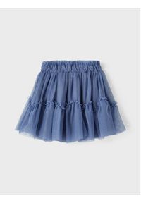 Vero Moda Girl Spódnica tiulowa 13211727 Niebieski Regular Fit. Kolor: niebieski. Materiał: tiul, syntetyk