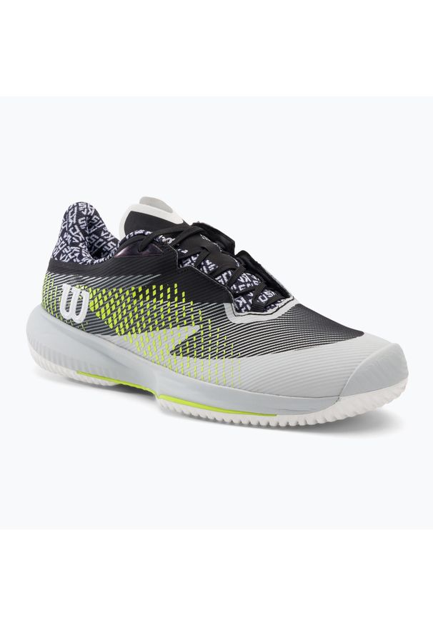 Buty do tenisa męskie Wilson Kaos Swift 1.5. Kolor: szary, czarny, wielokolorowy, zielony. Sport: tenis