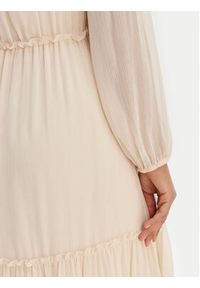 Morgan Sukienka codzienna 261-ROMANCE Różowy Regular Fit. Okazja: na co dzień. Kolor: różowy. Materiał: syntetyk. Typ sukienki: proste. Styl: casual #2