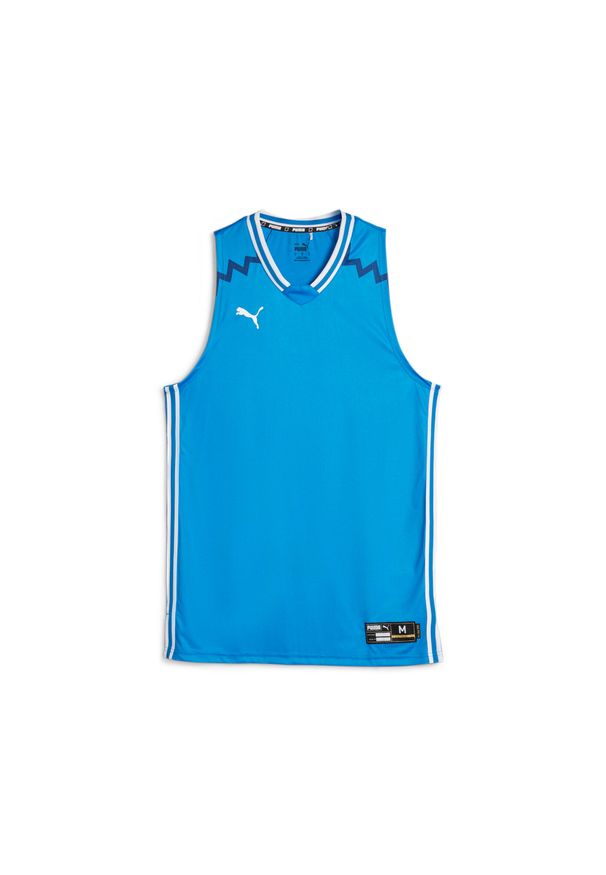 Jersey Puma Hoops team game. Kolor: niebieski. Materiał: jersey. Sport: koszykówka