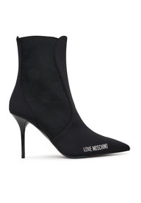 Love Moschino - Botki LOVE MOSCHINO. Kolor: czarny