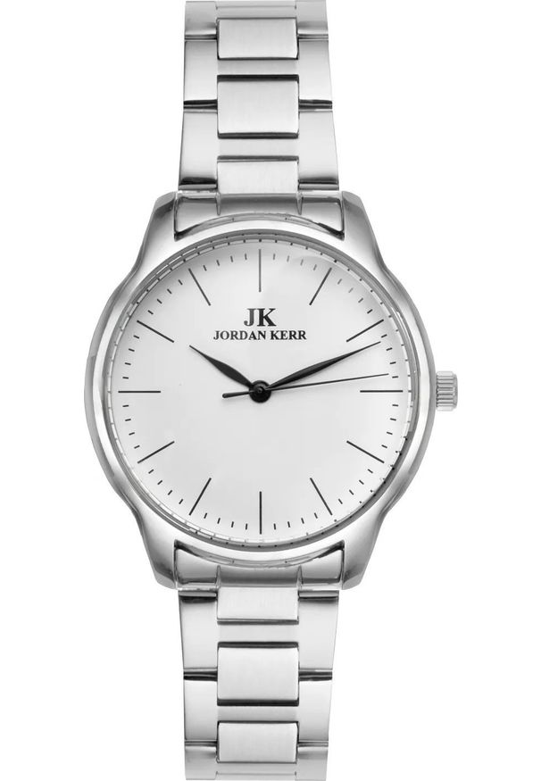 Zegarek Jordan Kerr Zegarek męski Jordan Kerr C4018 srebrny. Kolor: srebrny
