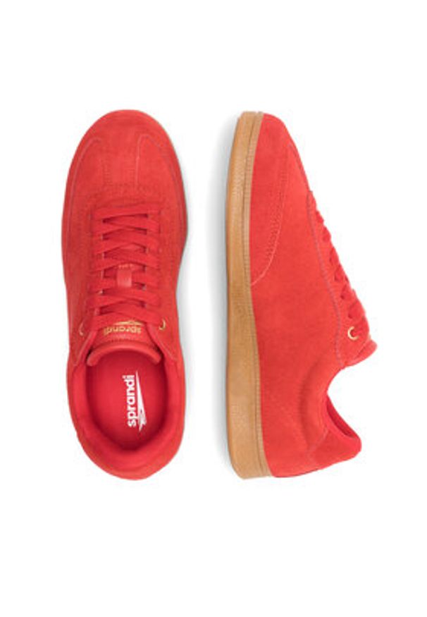 Sprandi Sneakersy RETROSTEMP WPRS-22M12313 Czerwony. Kolor: czerwony. Materiał: zamsz, skóra