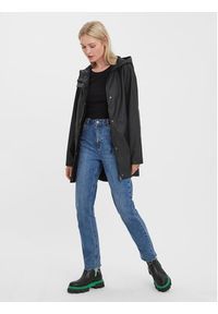 Vero Moda Kurtka przeciwdeszczowa Malou 10266982 Czarny Regular Fit. Kolor: czarny. Materiał: syntetyk