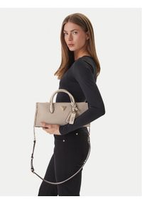 Guess Torebka Noelle II HWZG96 72040 Beżowy. Kolor: beżowy. Materiał: skórzane #1