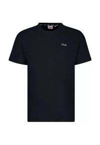 Fila - T-shirt Męski Berloz. Kolor: czarny