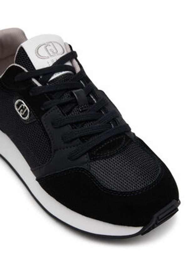 Liu Jo Sneakersy Vibe 03 BA5087 PX624 Czarny. Kolor: czarny. Materiał: materiał, mesh