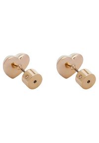 Coach Kolczyki Enamel Heart Stud Earrings 37479226GLD100 Srebrny. Materiał: metalowe, srebrne. Kolor: srebrny #4