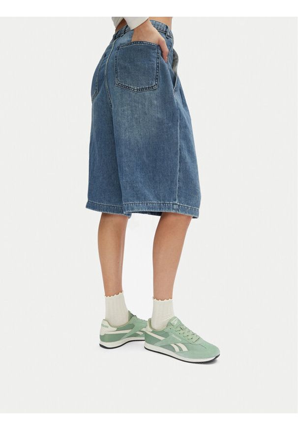 Reebok Sneakersy FIORI AR30309WKCU Zielony. Kolor: zielony. Materiał: skóra, zamsz