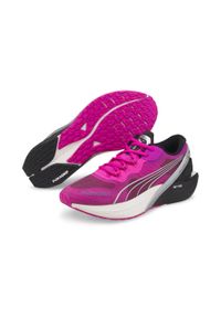 Buty do biegania damskie Puma RUN XX NITRO. Kolor: różowy, wielokolorowy, czarny, szary. Sport: bieganie