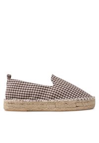 Jenny - JENNY Espadryle HZF081-01ECO Brązowy. Kolor: brązowy. Materiał: materiał