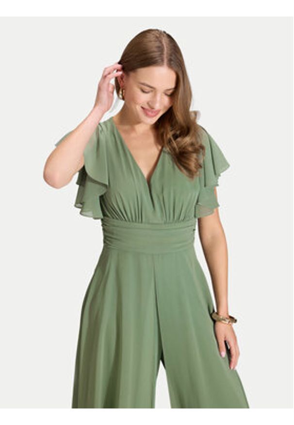 Swing Kombinezon 3AJ00400 Zielony Regular Fit. Kolor: zielony. Materiał: syntetyk