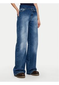 Please Jeansy P3ARCJGW7N Granatowy Regular Fit. Kolor: niebieski. Materiał: bawełna #1