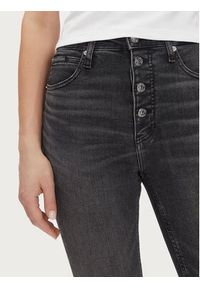 Calvin Klein Jeans Jeansy J20J225509 Czarny Super Skinny Fit. Kolor: czarny