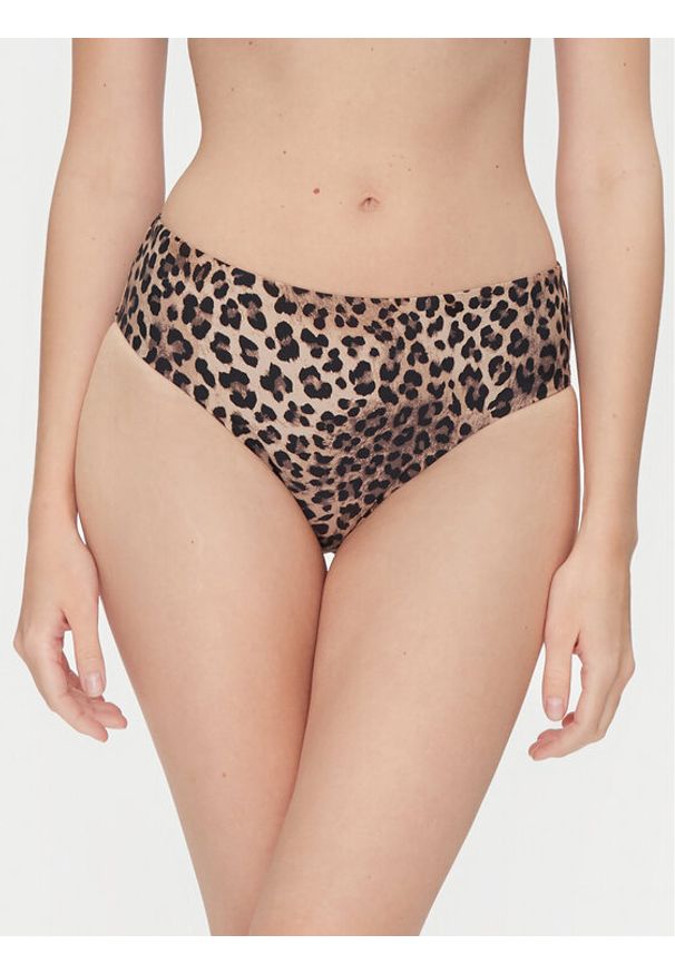 Hunkemöller Dół od bikini Animalia 301860 Brązowy. Kolor: brązowy. Materiał: syntetyk
