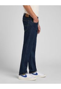 Lee - Spodnie jeansowe męskie LEE DAREN ZIP FLY DEEP DARK STONE. Okazja: na co dzień, na spacer, do pracy. Kolor: niebieski. Materiał: jeans. Styl: casual #5