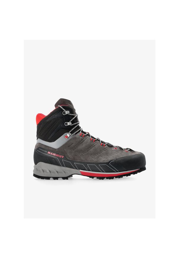 Buty trekkingowe męskie Mammut Kento Tour High GTX. Kolor: szary. Materiał: tkanina, syntetyk, materiał, skóra, guma. Sport: turystyka piesza