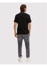 Tom Tailor Denim T-Shirt 1031583 Czarny Regular Fit. Kolor: czarny. Materiał: bawełna, denim #5