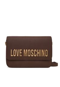 Love Moschino - LOVE MOSCHINO Torebka JC4023PP1NKD0301 Brązowy. Kolor: brązowy. Materiał: skórzane