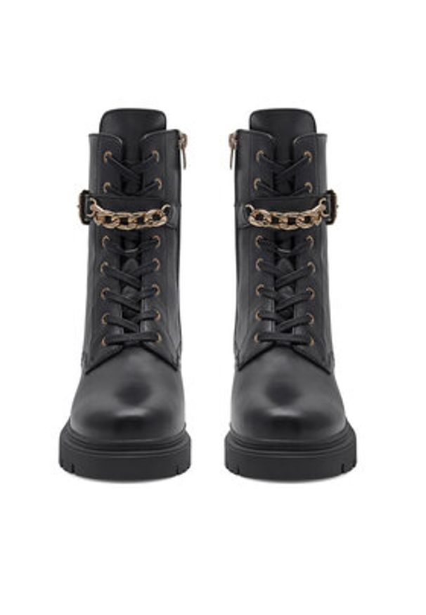 Sergio Bardi Trzewiki EST-A1009-01SB Czarny. Kolor: czarny. Materiał: skóra