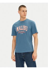 Jack & Jones - Jack&Jones T-Shirt Detroit 12268441 Niebieski Relaxed Fit. Kolor: niebieski. Materiał: bawełna