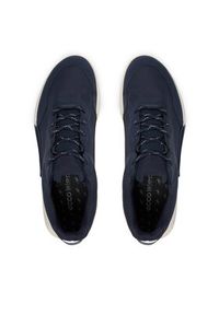 ecco - ECCO Sneakersy 82392460178 Granatowy. Kolor: niebieski. Materiał: materiał #5