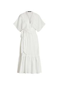 Lauren Ralph Lauren Sukienka codzienna 200909642001 Biały Regular Fit. Okazja: na co dzień. Kolor: biały. Typ sukienki: proste. Styl: casual #5