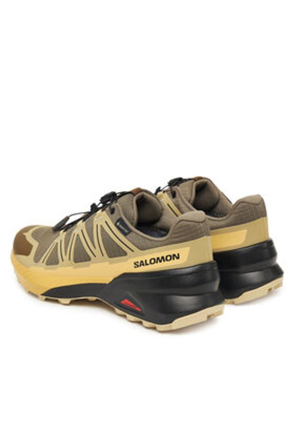 salomon - Salomon Buty do biegania Speedcross Peak Gore-Tex L47853100 Brązowy. Kolor: brązowy. Materiał: materiał. Technologia: Gore-Tex. Model: Salomon Speedcross