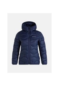 Kurtka Peak Performance Damska Helium Down Hood Jacket. Kolor: niebieski