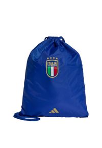 Adidas - Torba piłkarska na siłownię Włochy. Kolor: żółty, niebieski, brązowy, wielokolorowy. Materiał: materiał. Sport: piłka nożna, fitness #1