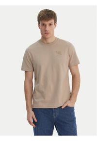 JOOP! Jeans T-Shirt JJJ-Lei 30101979 Beżowy Regular Fit. Kolor: beżowy. Materiał: bawełna #1