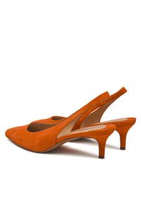 Lauren Ralph Lauren - LAUREN RALPH LAUREN Sandały Lolah II 802959263003 Pomarańczowy. Kolor: pomarańczowy. Materiał: zamsz, skóra #6